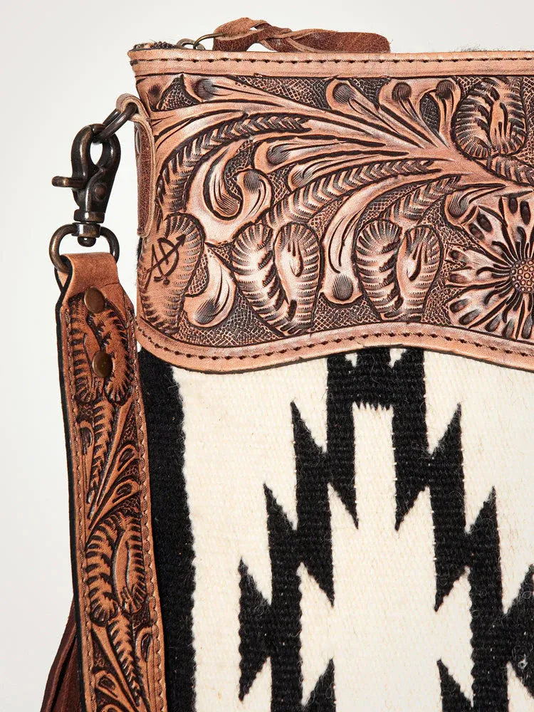 American Darling Black & White Aztec Purse