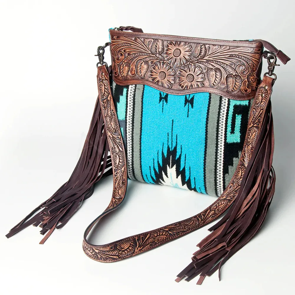 American Darling Blue Aztec Purse