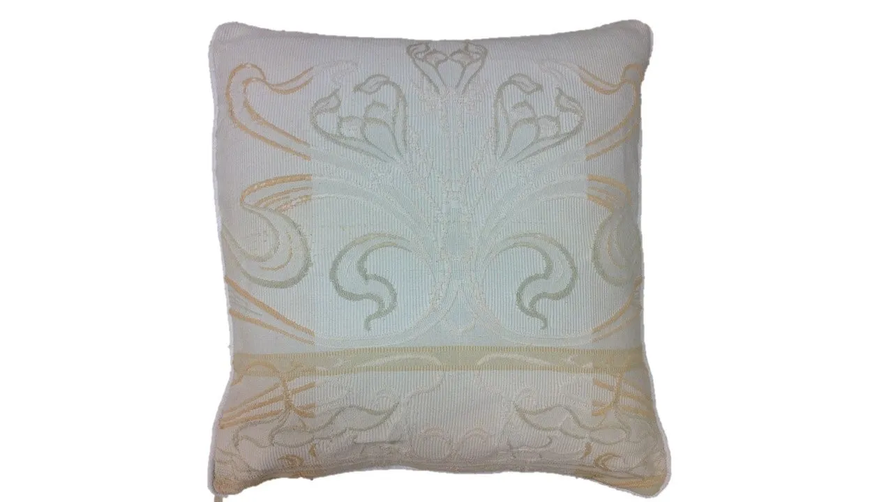 Antique Reclaimed Nouveau Tapestry Pillow Cover