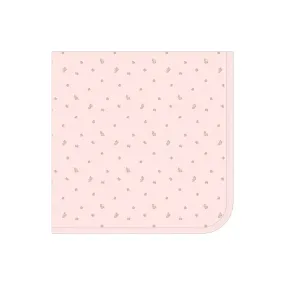 Baby Pink Little Flowers Pointelle Blanket