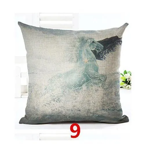 Beautiful pillow cases for horse lovers