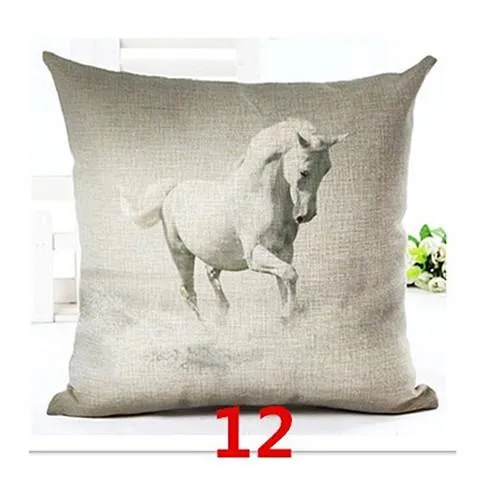 Beautiful pillow cases for horse lovers