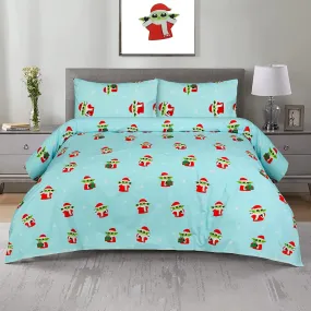 BED SHEET COSMIC CLAUS - KING