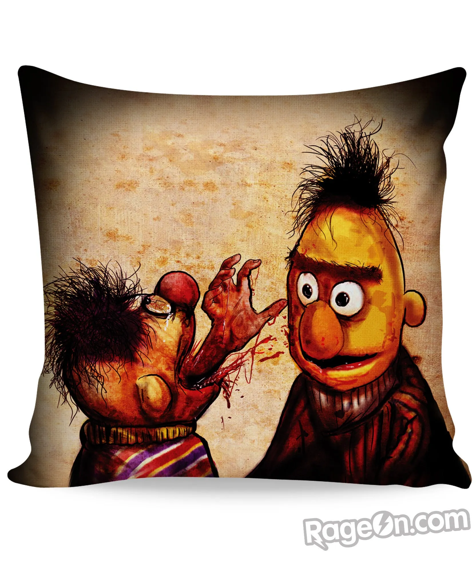 Bert and Ernie Twink Eaters Couch Pillow