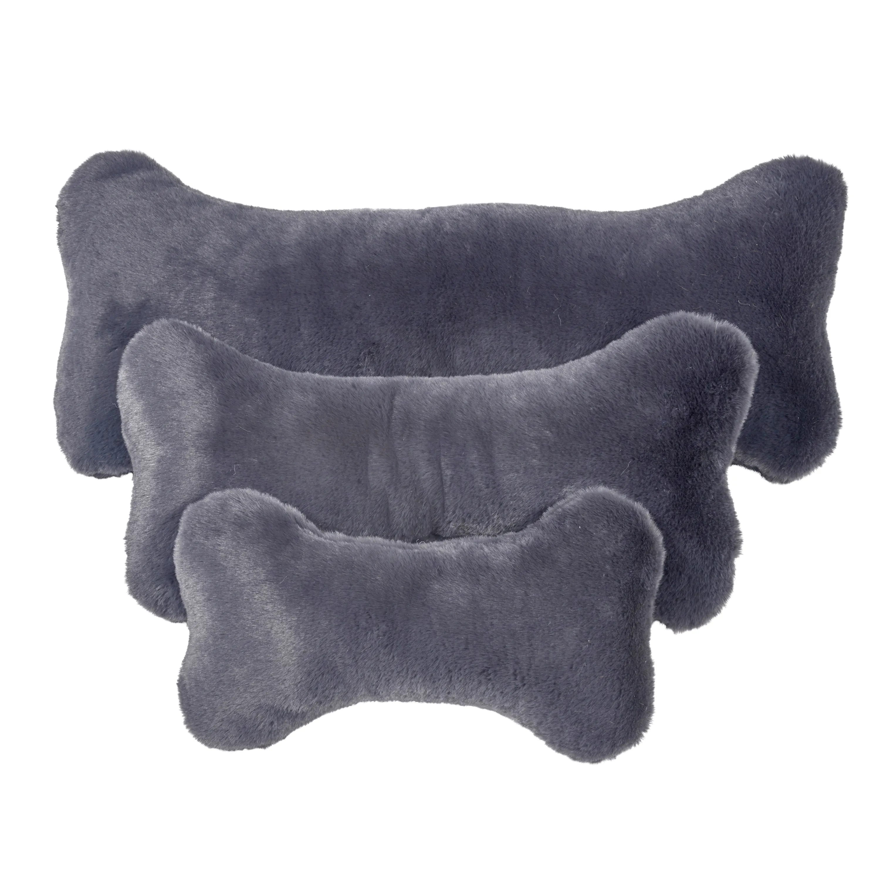 Bumper Bone Pillow | Galaxy Faux Fur