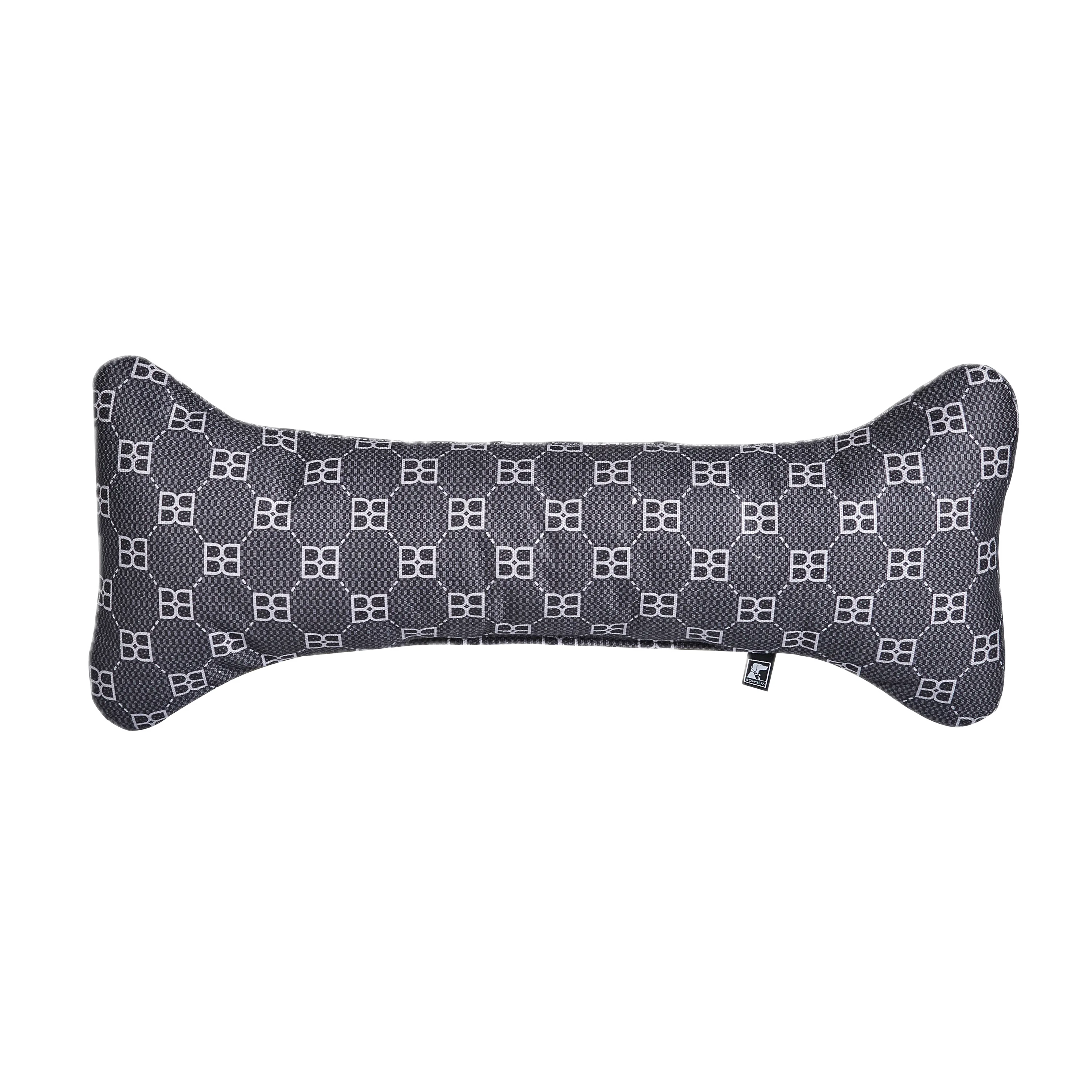 Bumper Bone Pillow | Signature Noir Microvelvet