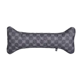 Bumper Bone Pillow | Signature Noir Microvelvet