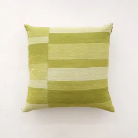 Cathy Callahan Patchwork 24" Square Pillow - Avocado