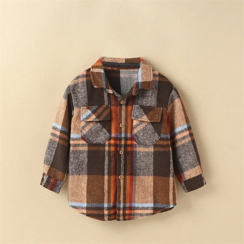 Checked Flannel Shirt