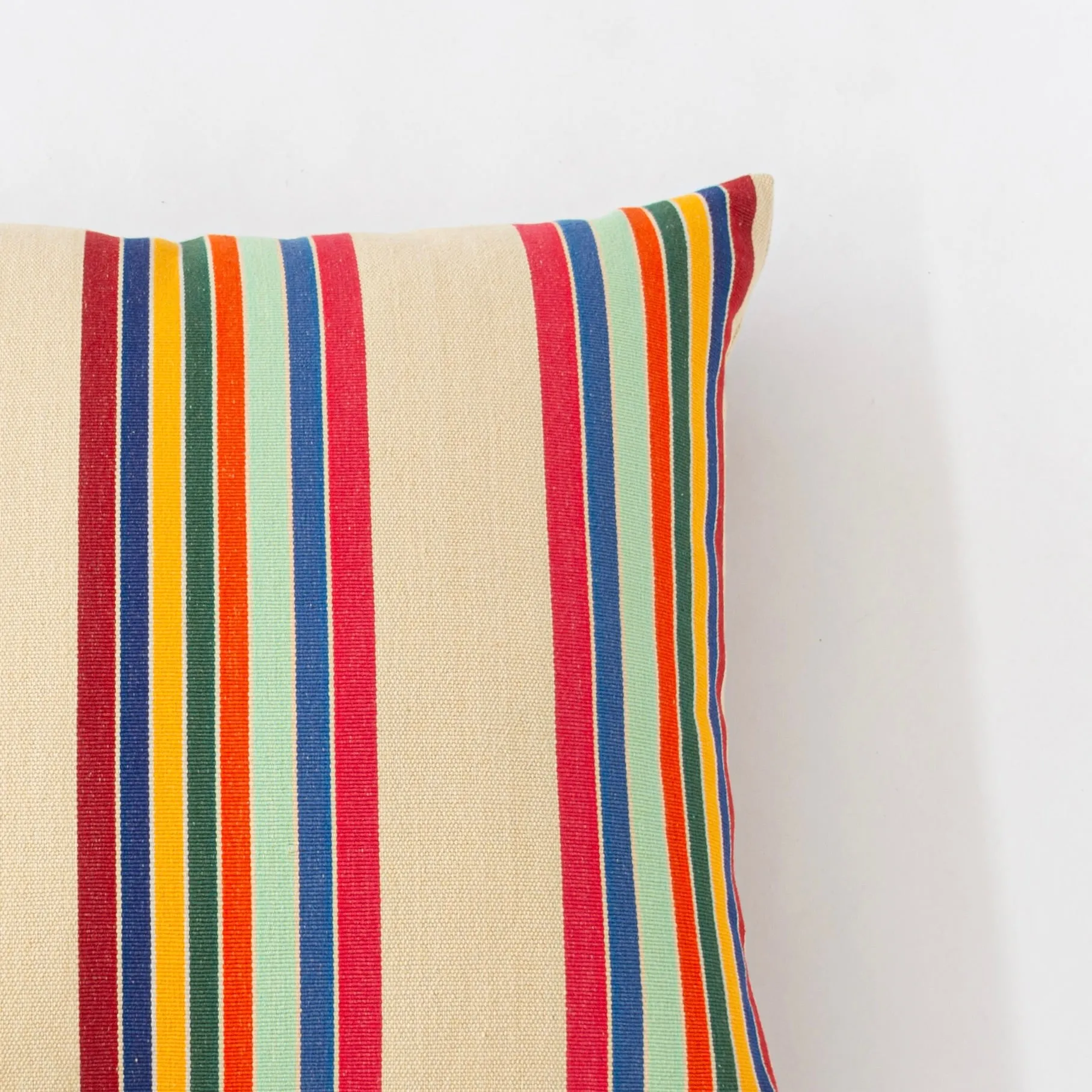 Cranberry Stripe 20"x20" Pillow