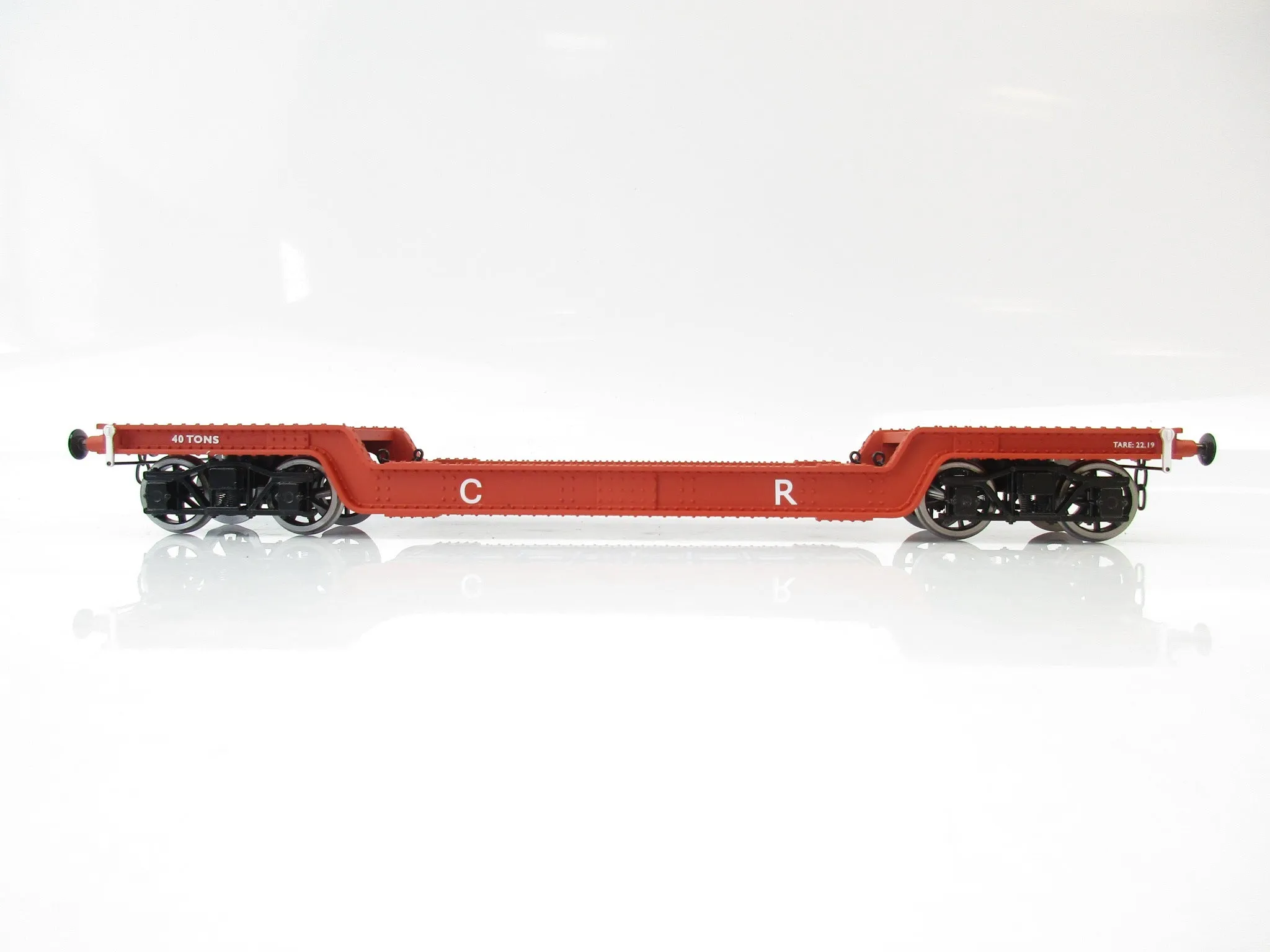 Darstaed D32-3 7mm Finescale O Gauge 45 Ton Bogie Well Wagon Caledonian Railway