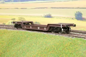 Darstaed D32-7  7mm Finescale O Gauge 45 Ton Bogie Well Wagon LSWR Livery