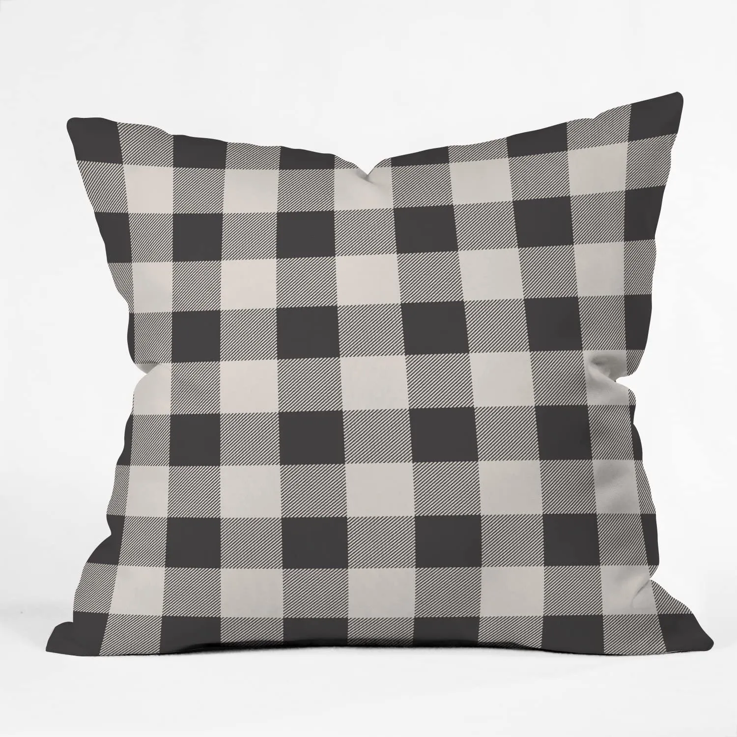 Deny Designs Zoe Wodarz City Plaid Indoor Throw Pillow, 16" x 16"