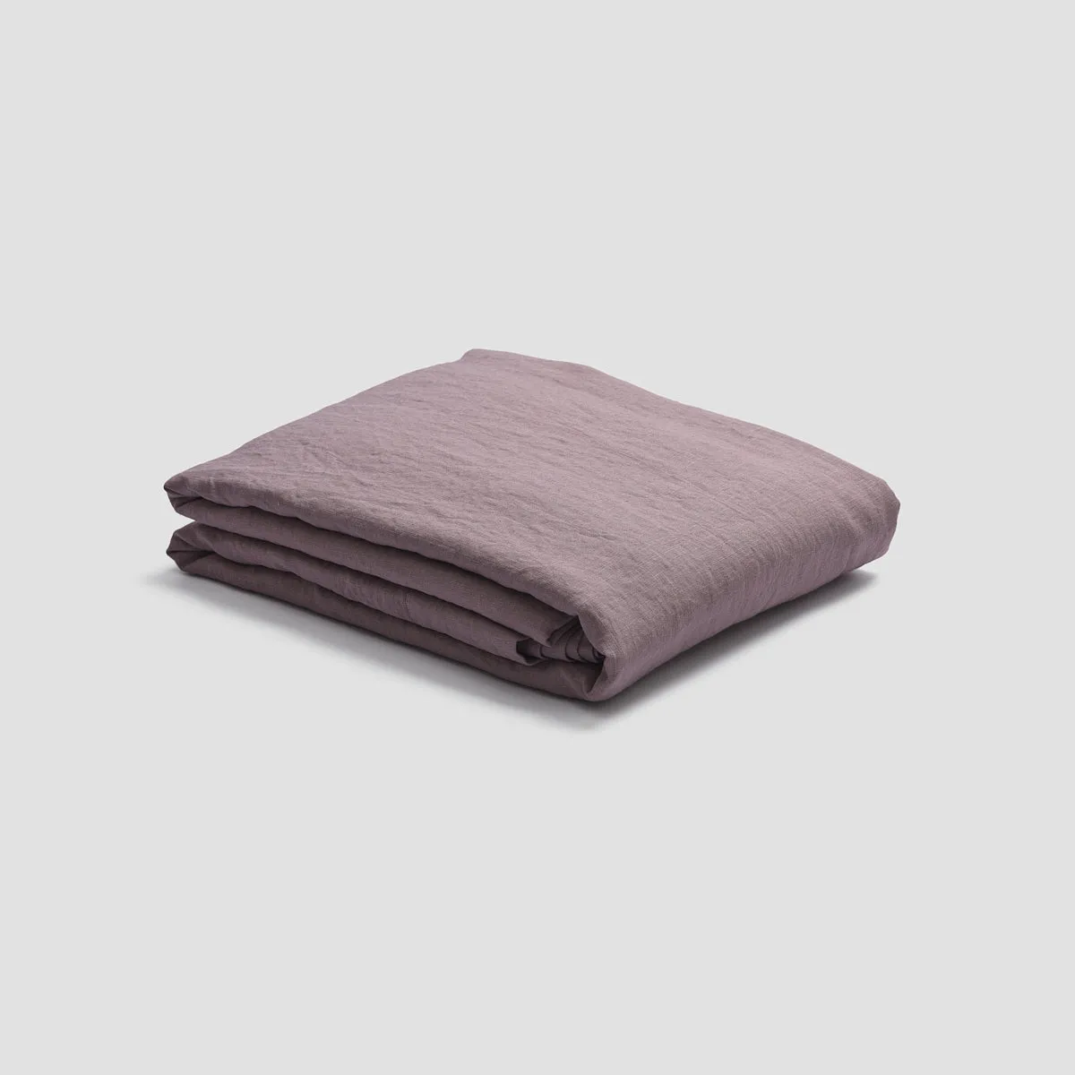 Elderberry 100% Linen Fitted Sheet