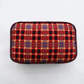 Gregory Parkinson 18" x 24"  Pillow - Rouge Plaid