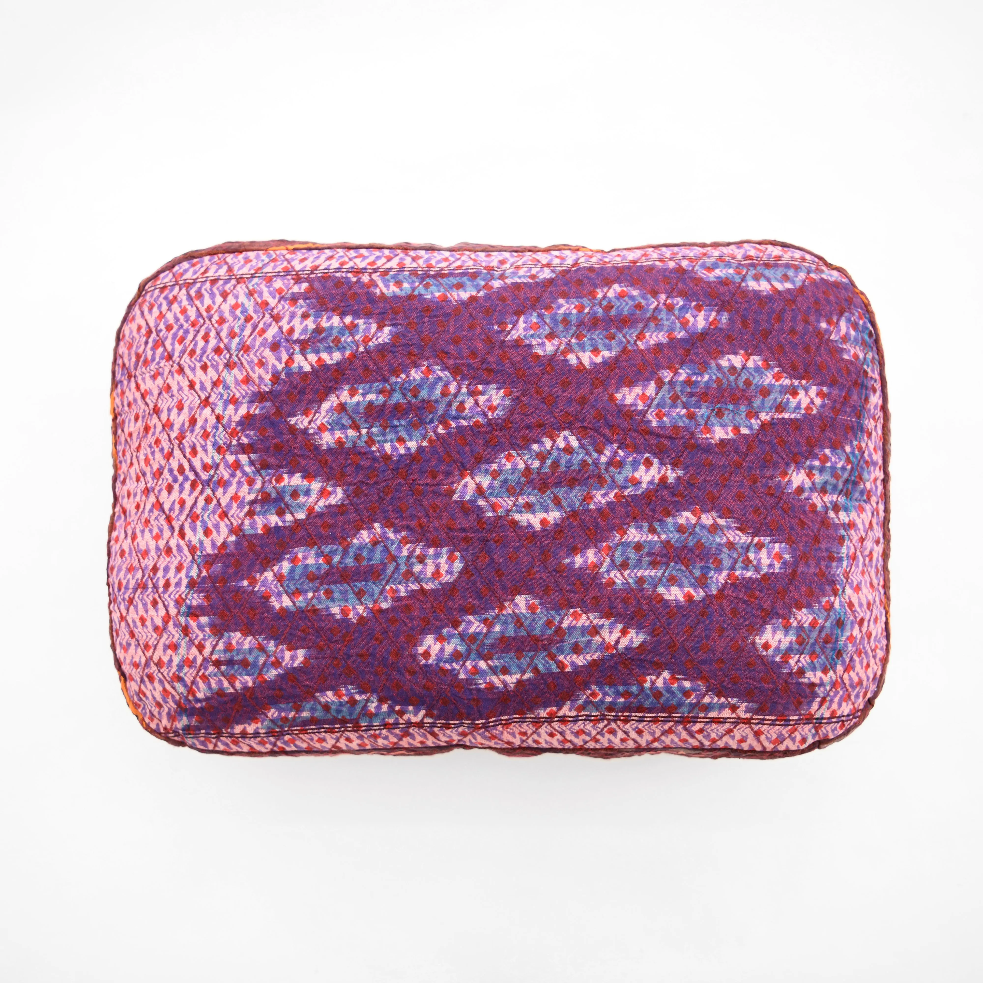 Gregory Parkinson Ikat Pillow - Rose Diamond