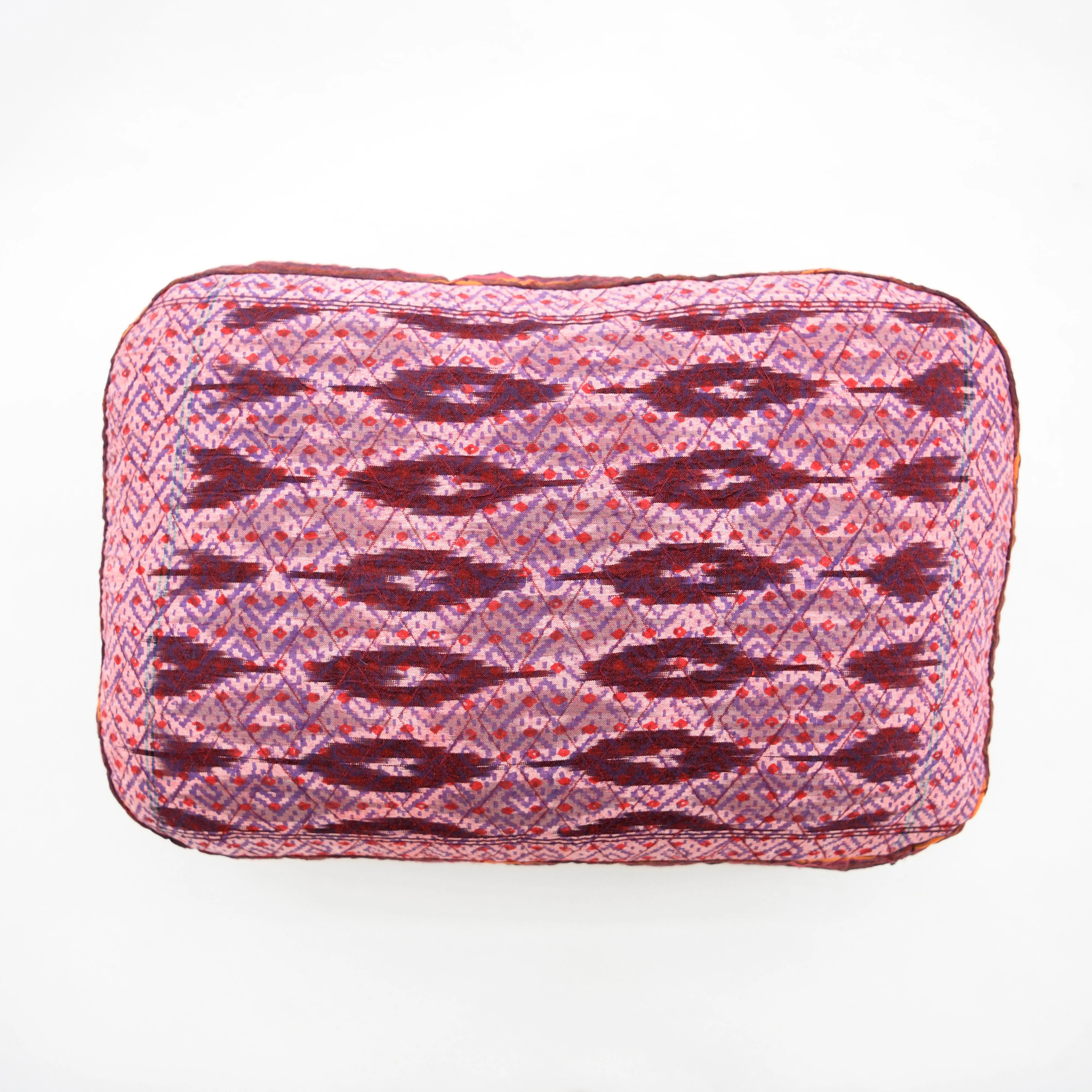 Gregory Parkinson Ikat Pillow - Rose Diamond