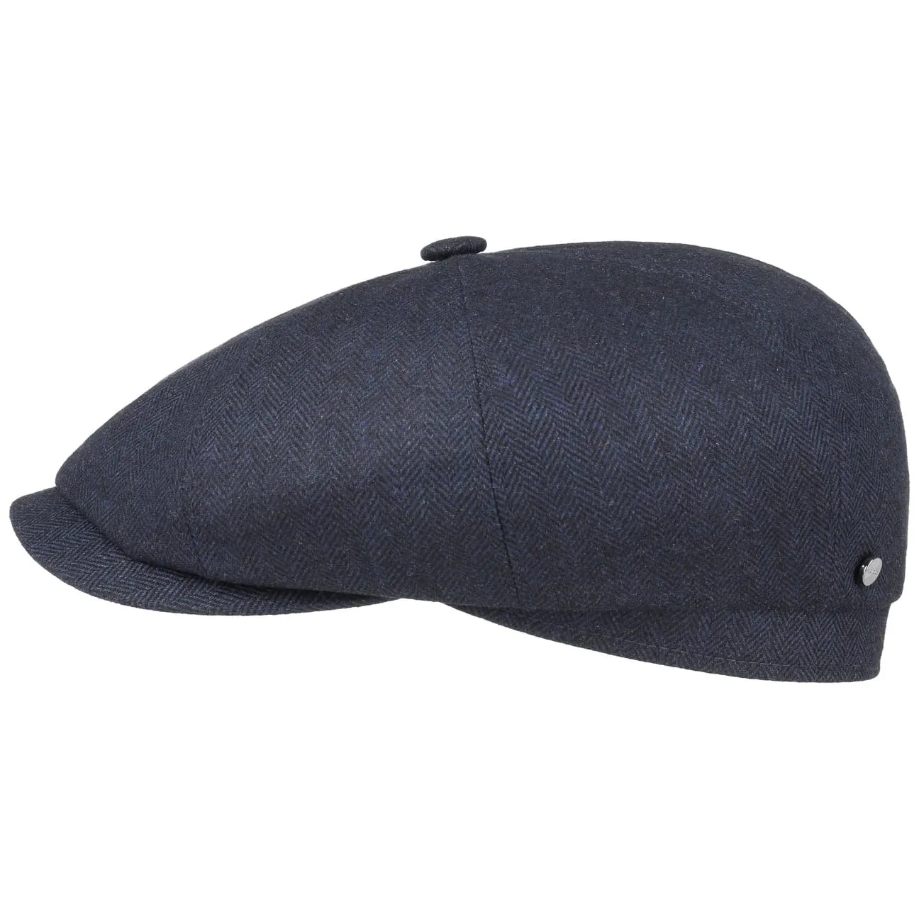 Hatteras Cashmere Silk Newsboy Cap by Stetson