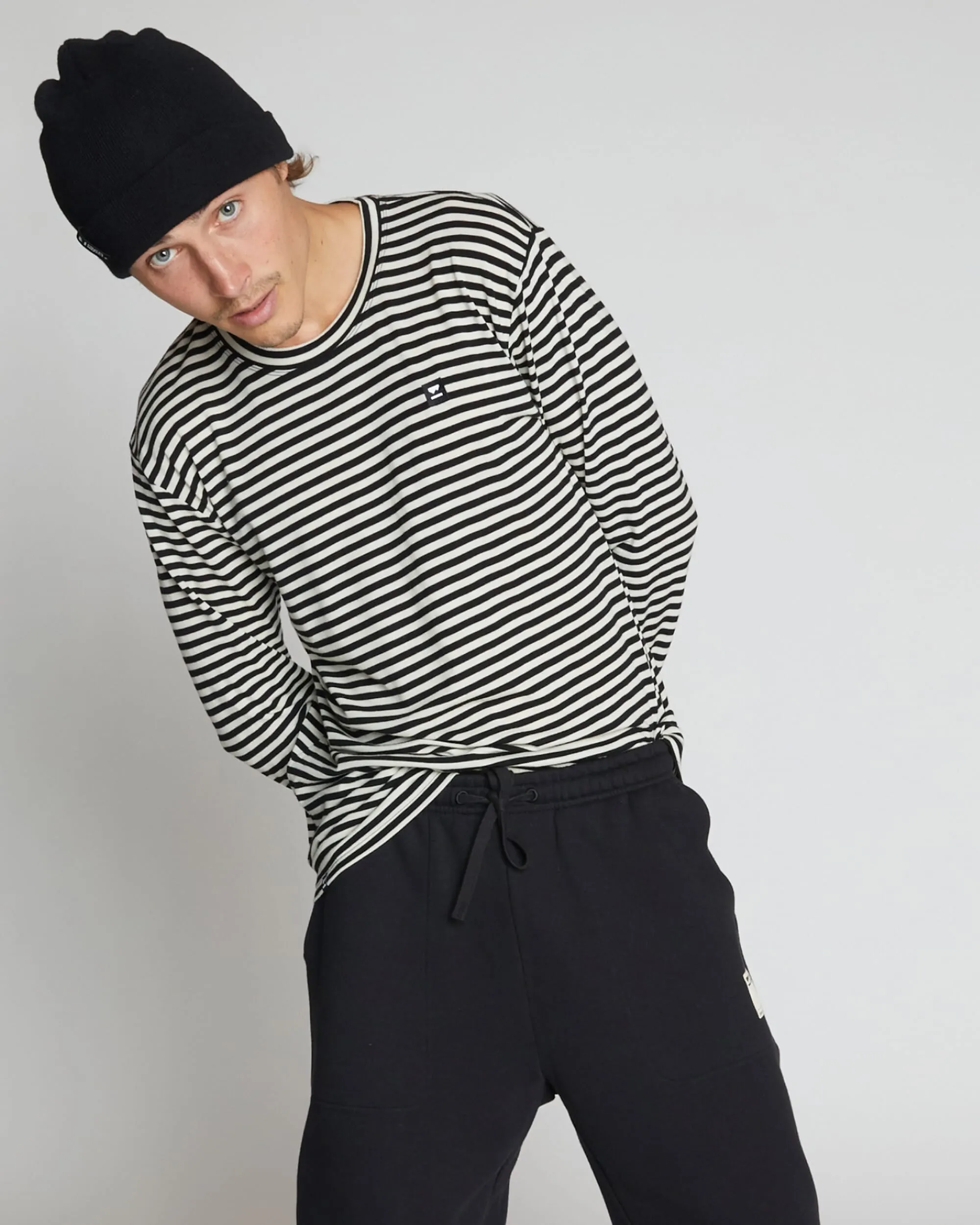 Icon Merino Classic Long Sleeve - Stripe