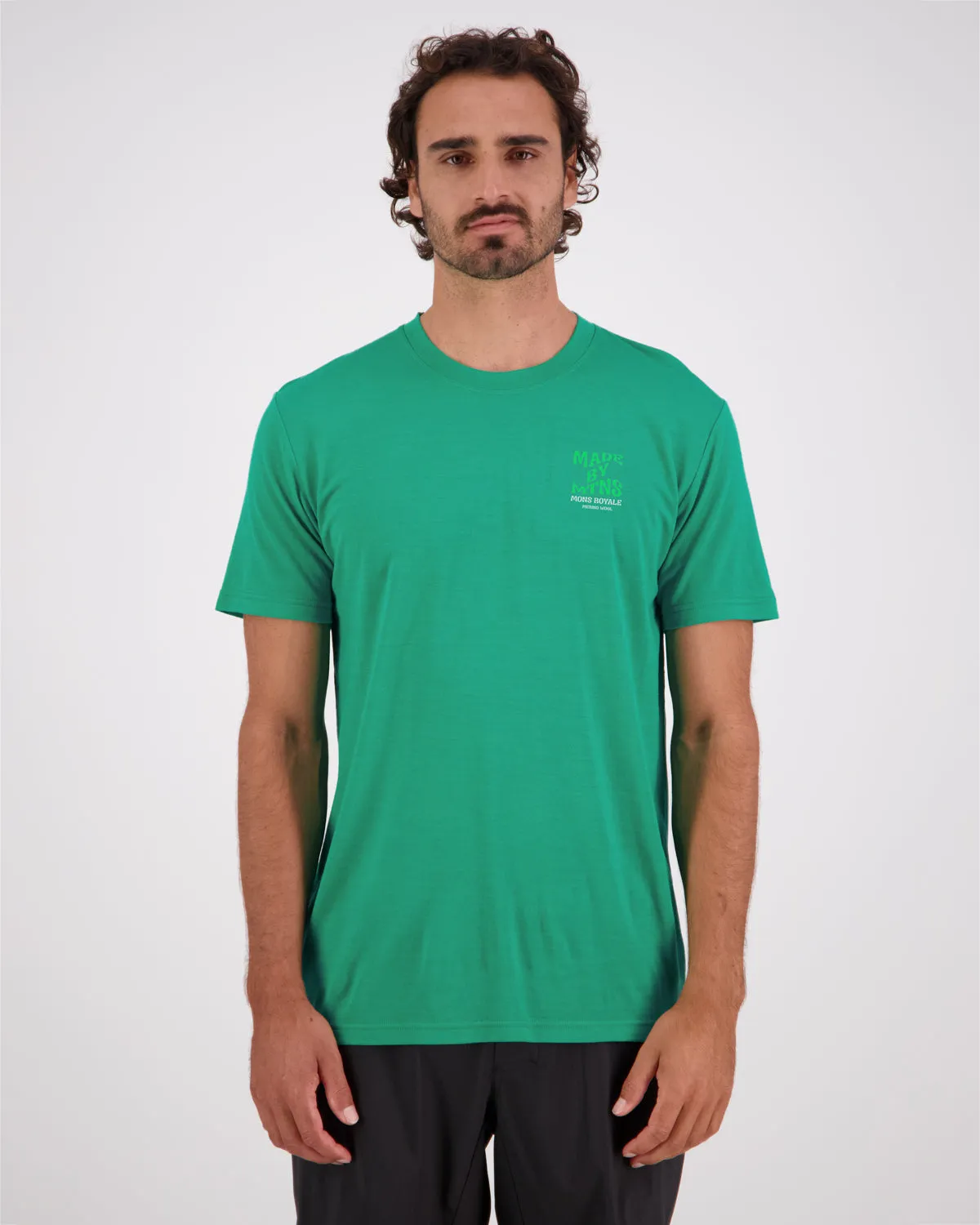 Icon Merino Classic T-Shirt - Pop Green