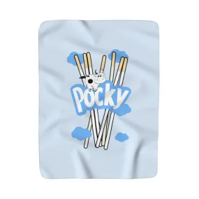 KAWAII POCKY MILK KOKO -  Fleece Blanket