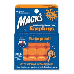 KIDS MACKS PILLOW SOFT EAR PLUGS