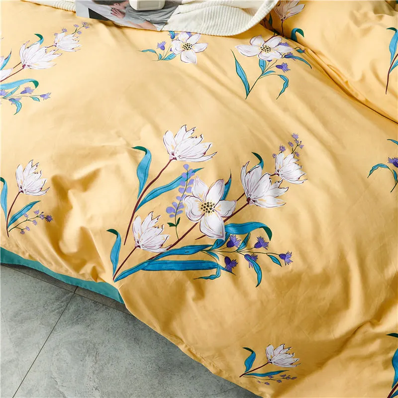 Lily Flower Bedding Set