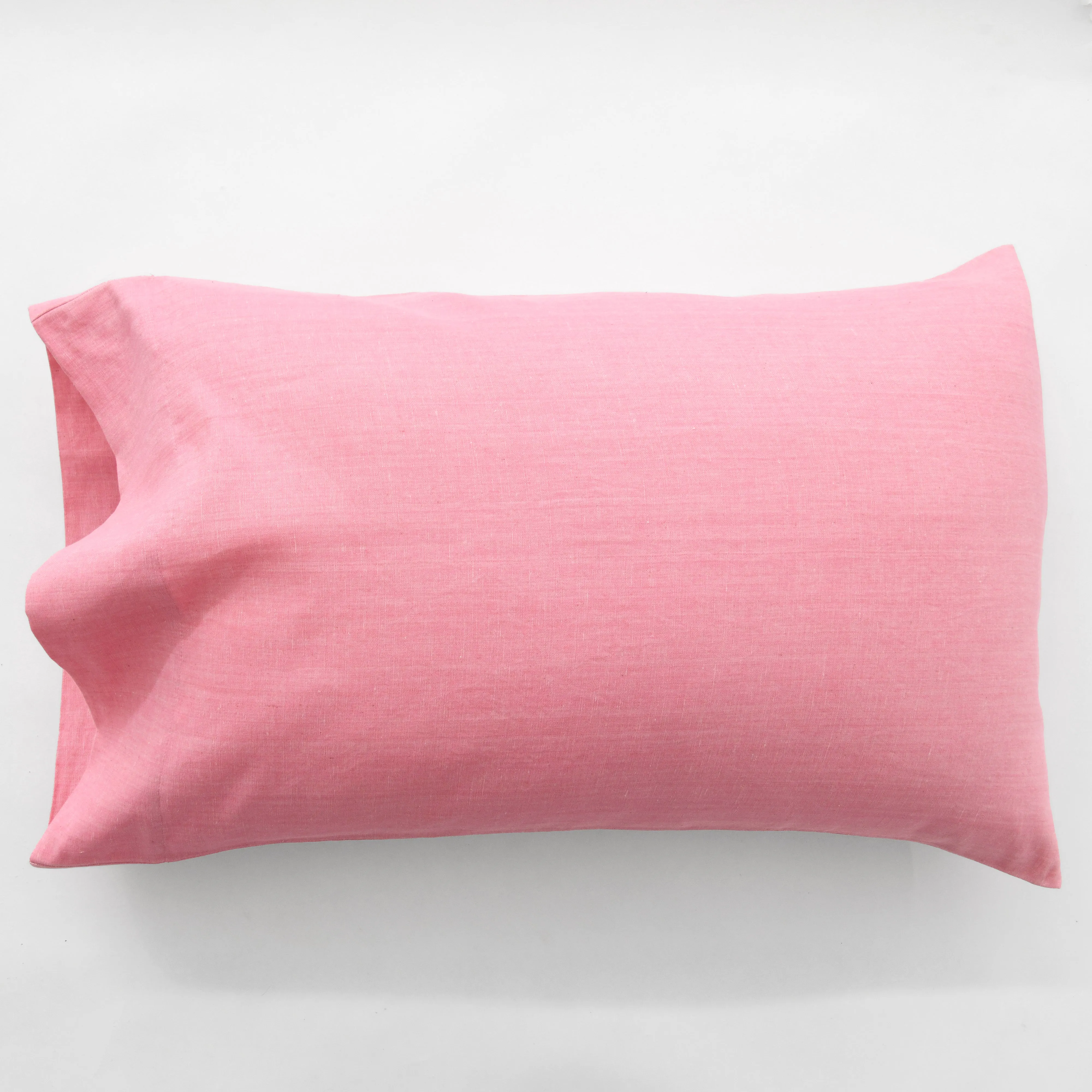 Linen   Cotton Rosa Pillowcase