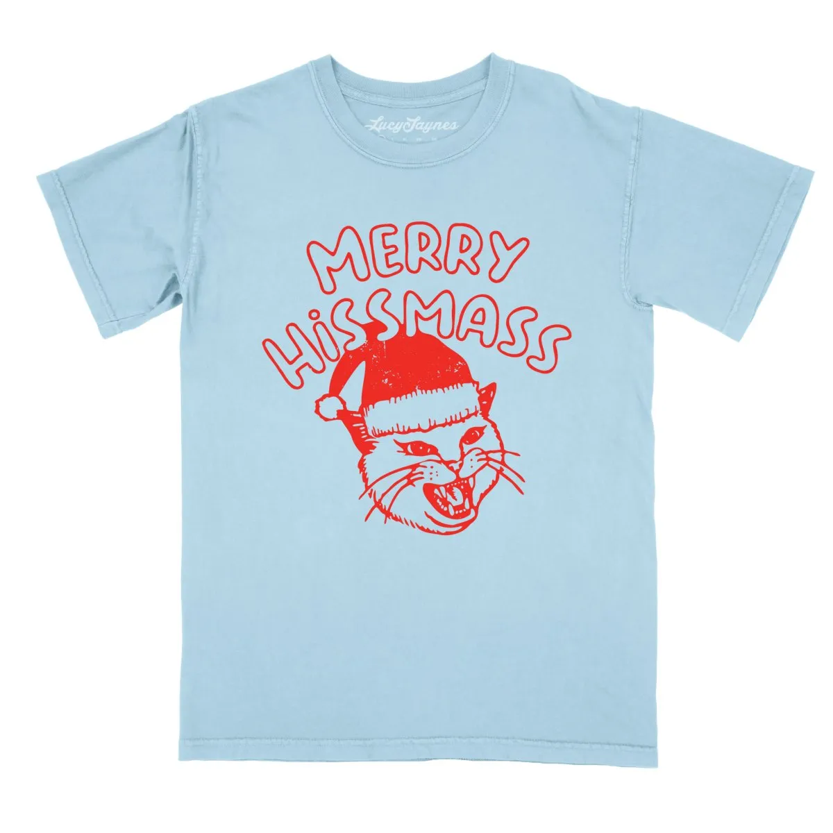 Merry Hissmass Comfort Colors Tee