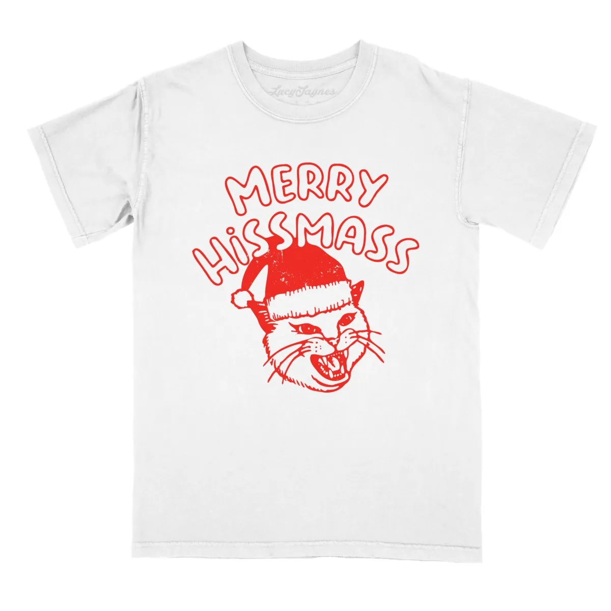 Merry Hissmass Comfort Colors Tee