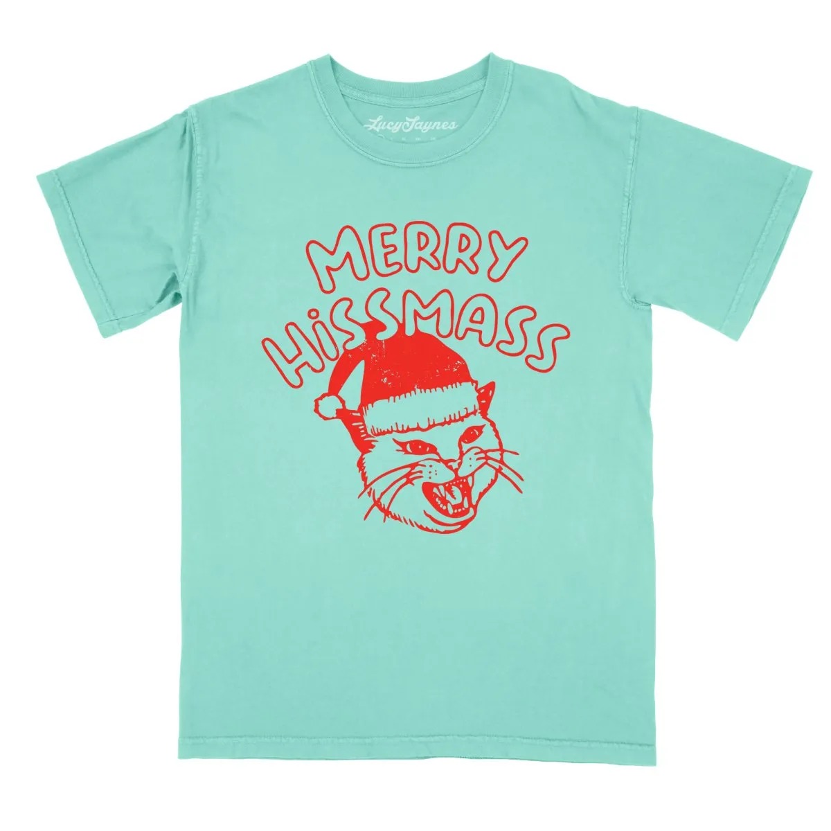 Merry Hissmass Comfort Colors Tee