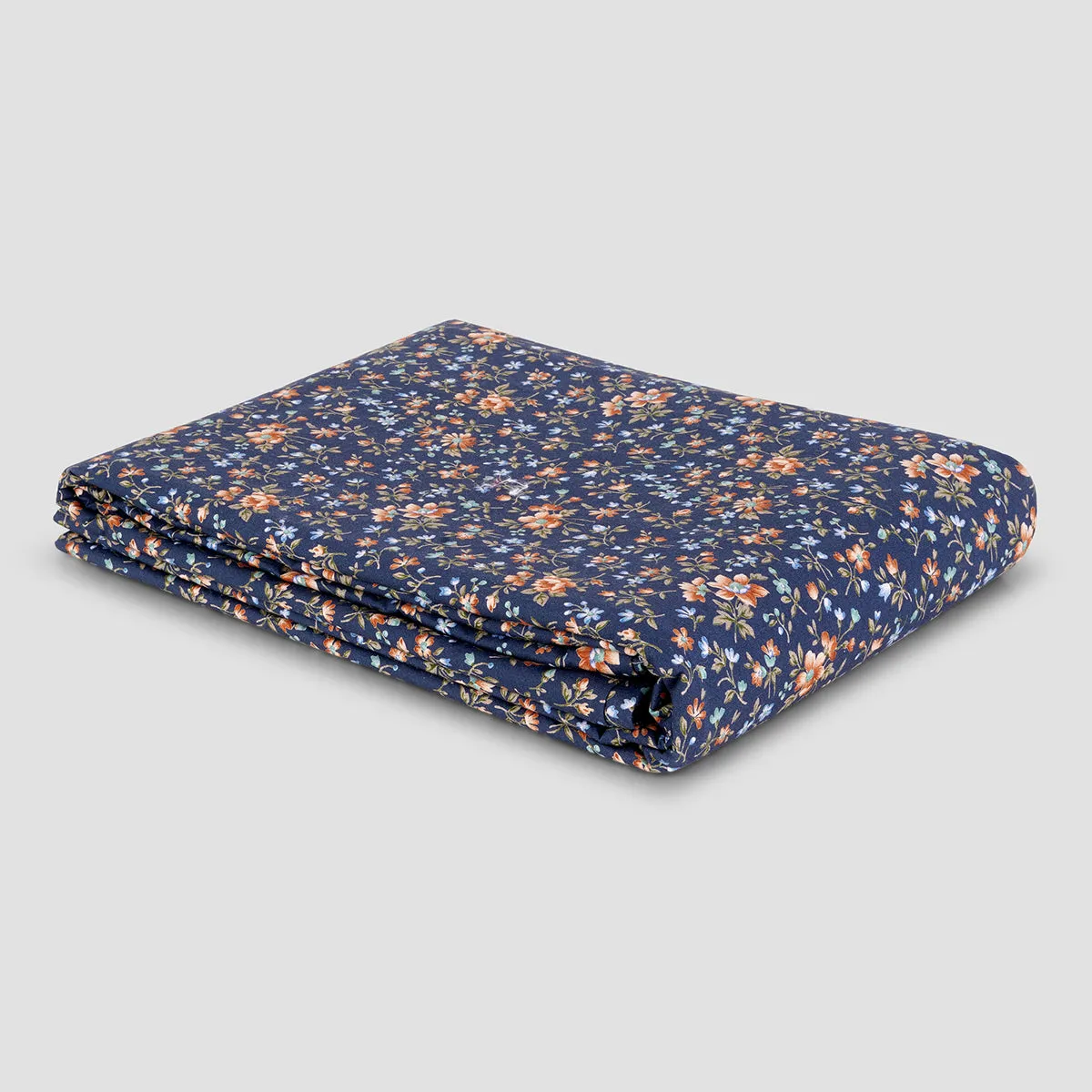 Midnight Cottage Floral Cotton Duvet Cover