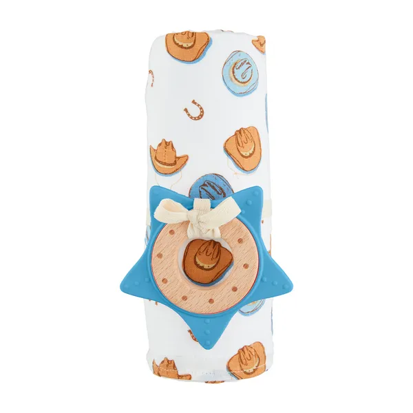 Mud Pie Western Cowboy Swaddle