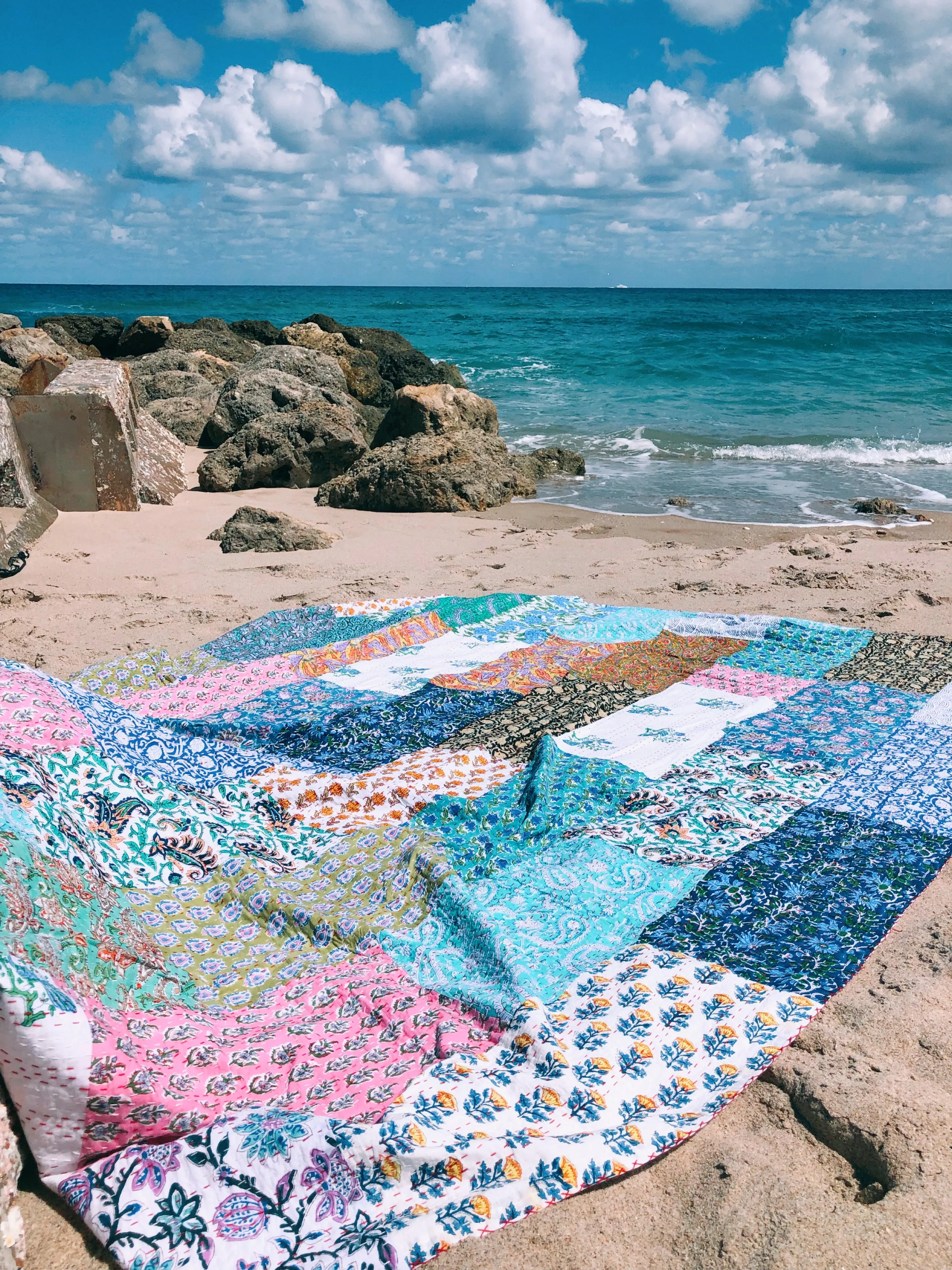 MultiColored Patchwork Quilt