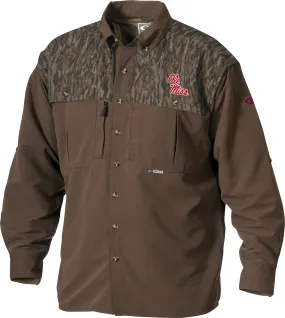 Ole Miss Camo Wingshooter's Shirt Long Sleeve