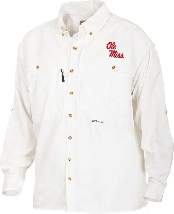 Ole Miss Wingshooter's Shirt Long Sleeve