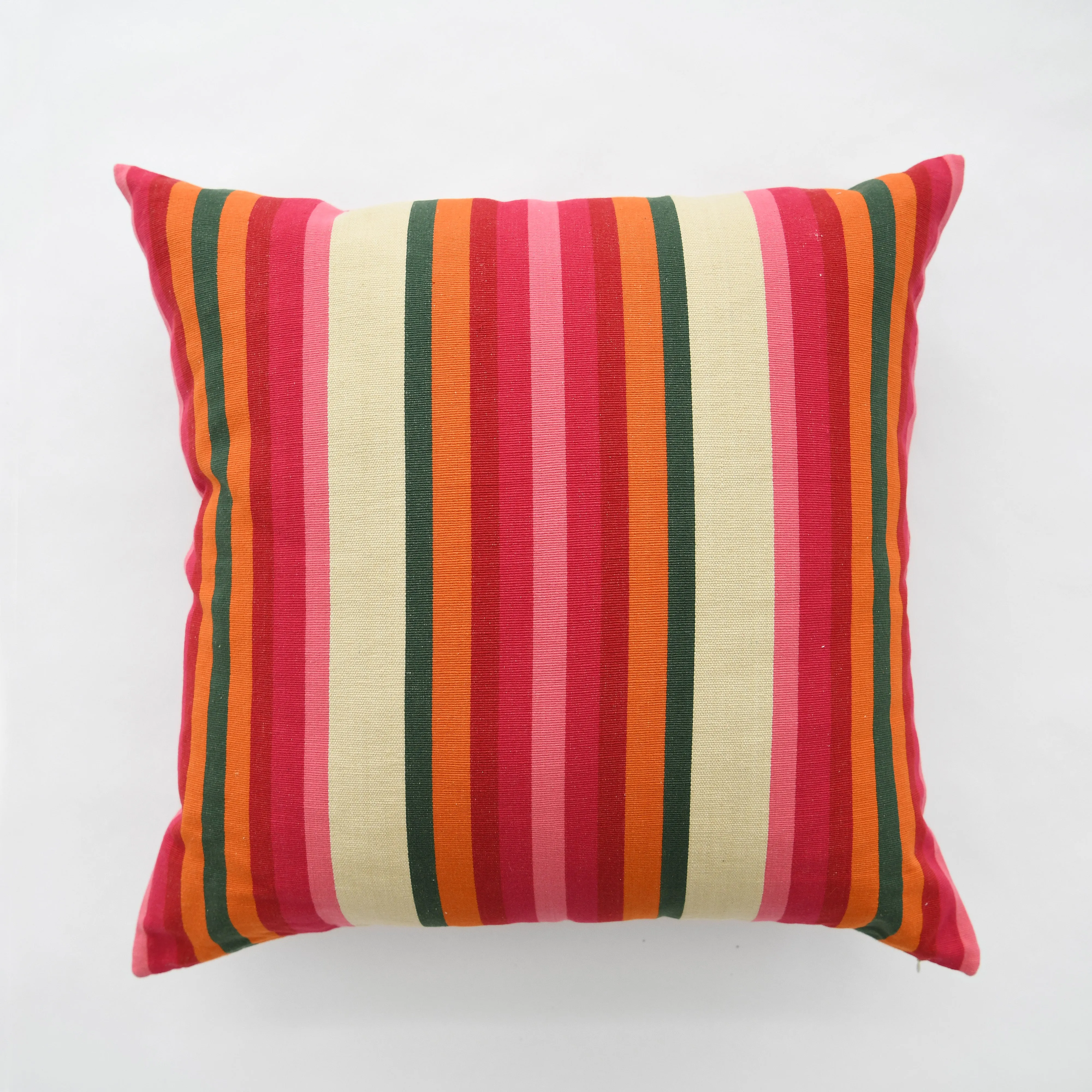 Olive   Rosa Cotton Stripe Pillow - 26" Square