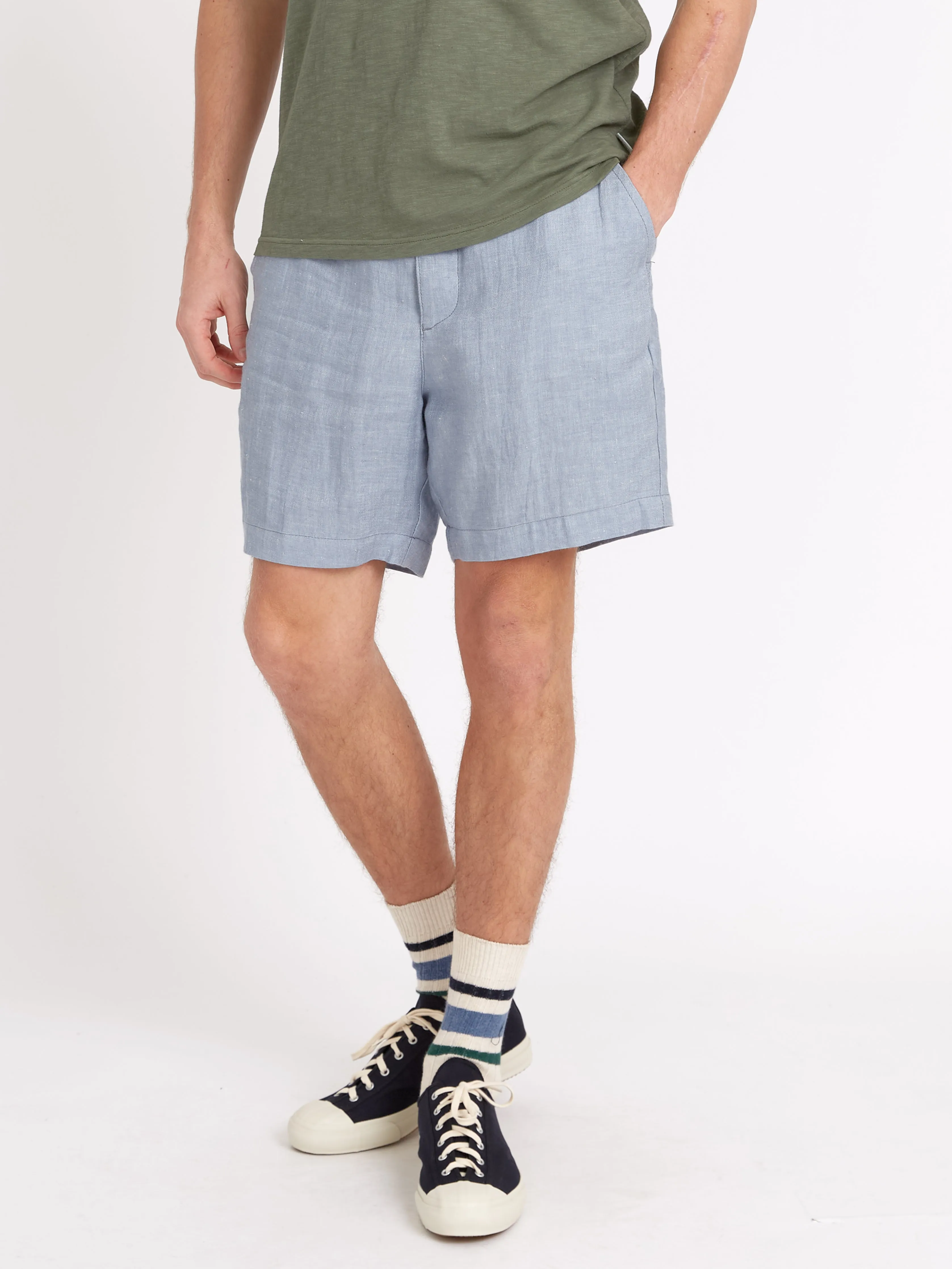 Osborne Drawstring Shorts Drescher Blue