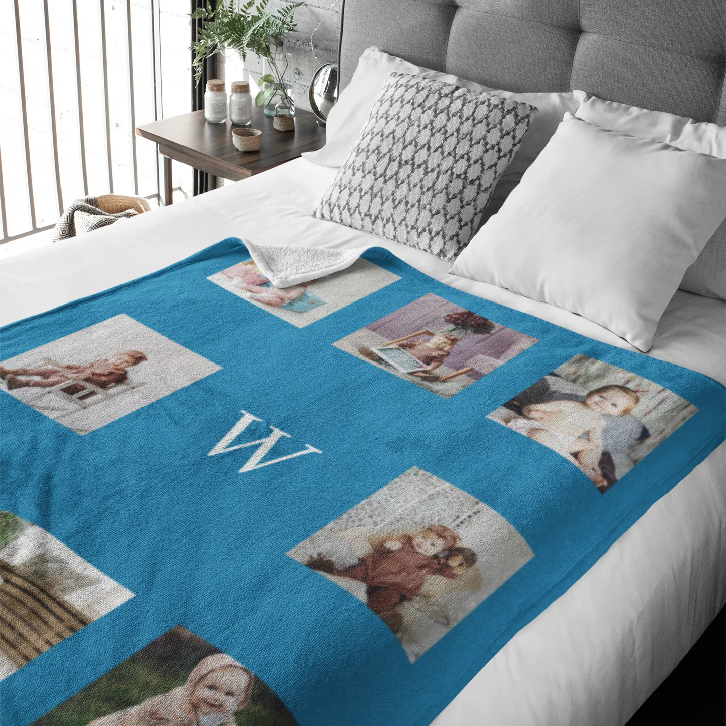 Pets Photo Gallery Vertical Premium Fleece Photo Blanket