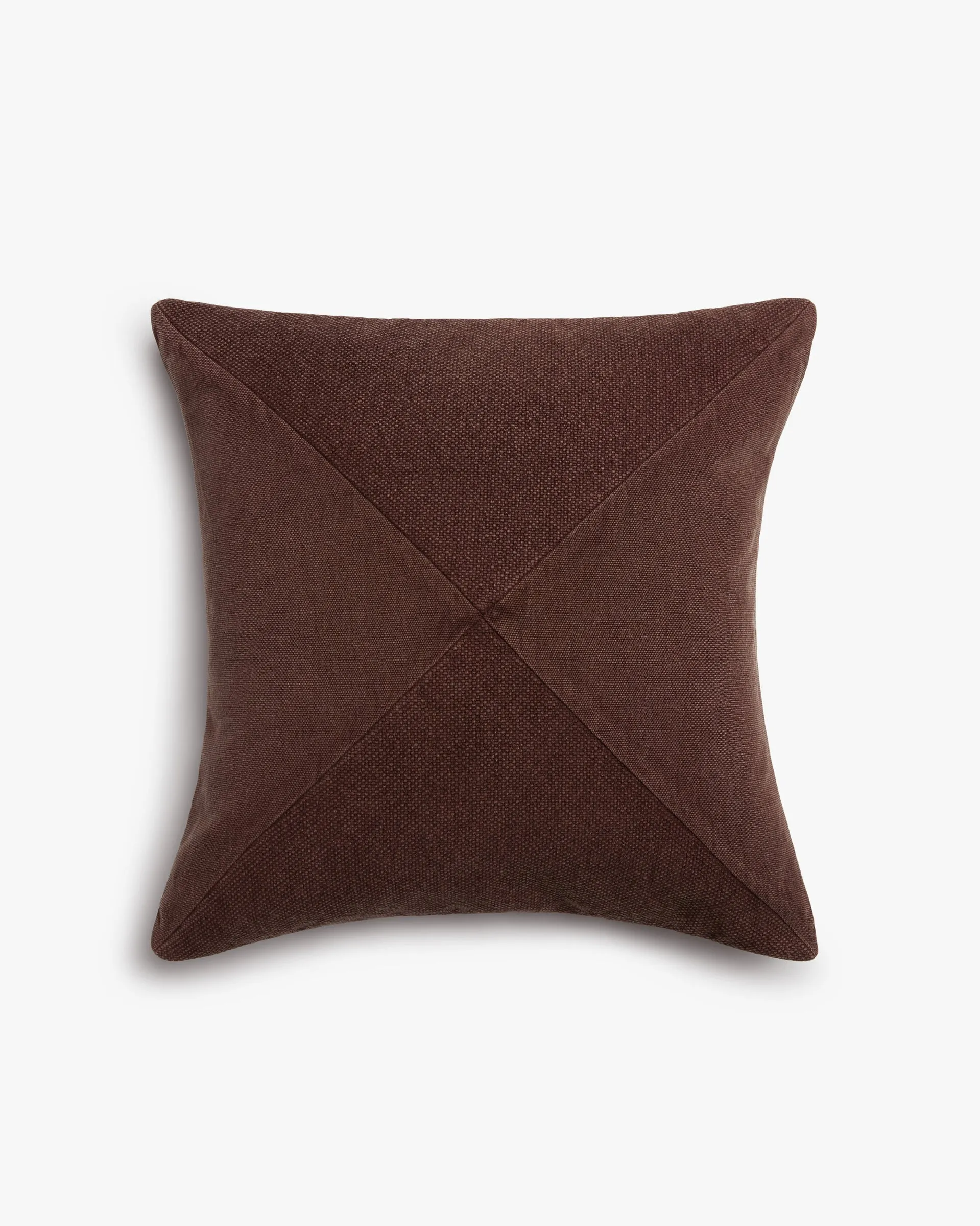 Pieced Canvas Pillow Cover