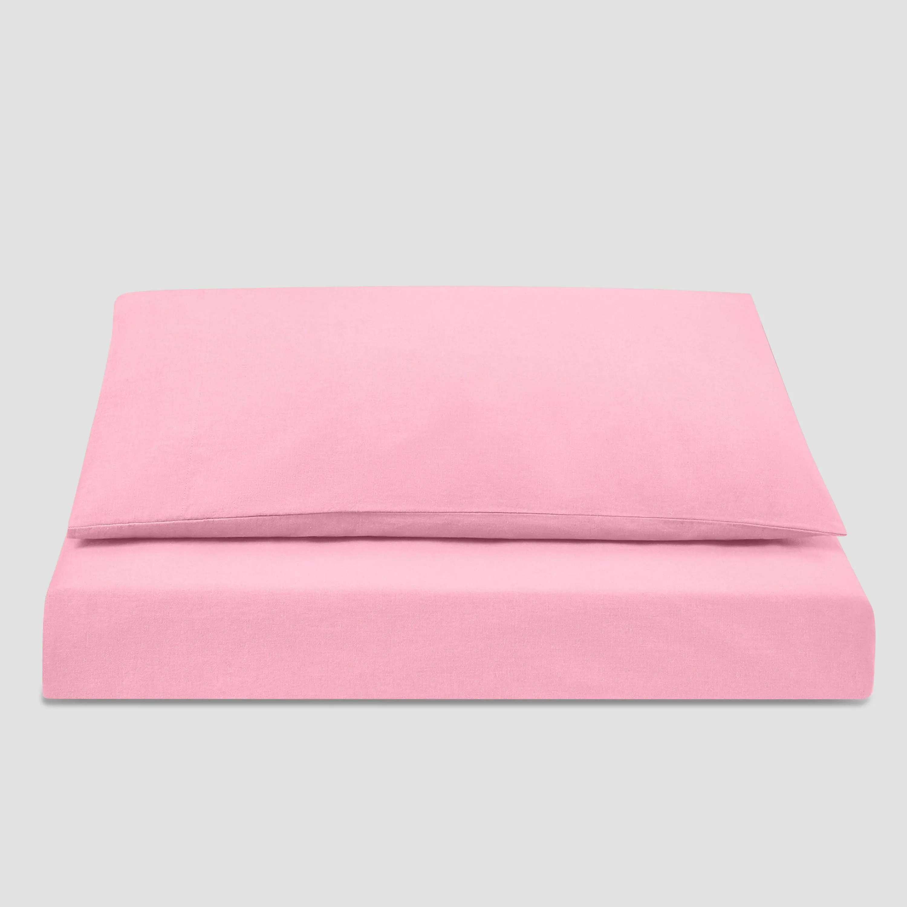 Pink Bloom Kids Linen Blend Bedding Set