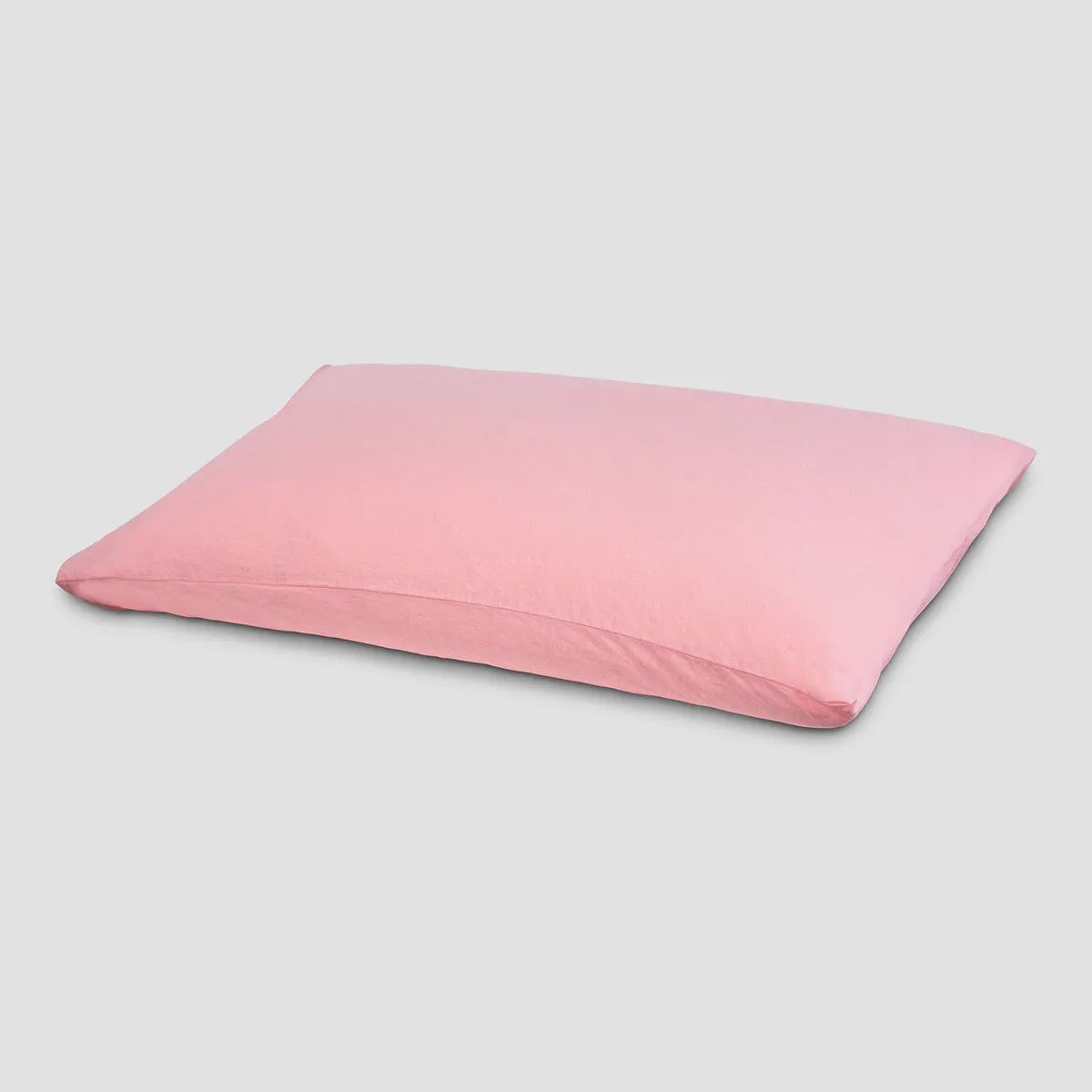 Pink Bloom Linen Blend Pillowcases (Pair)