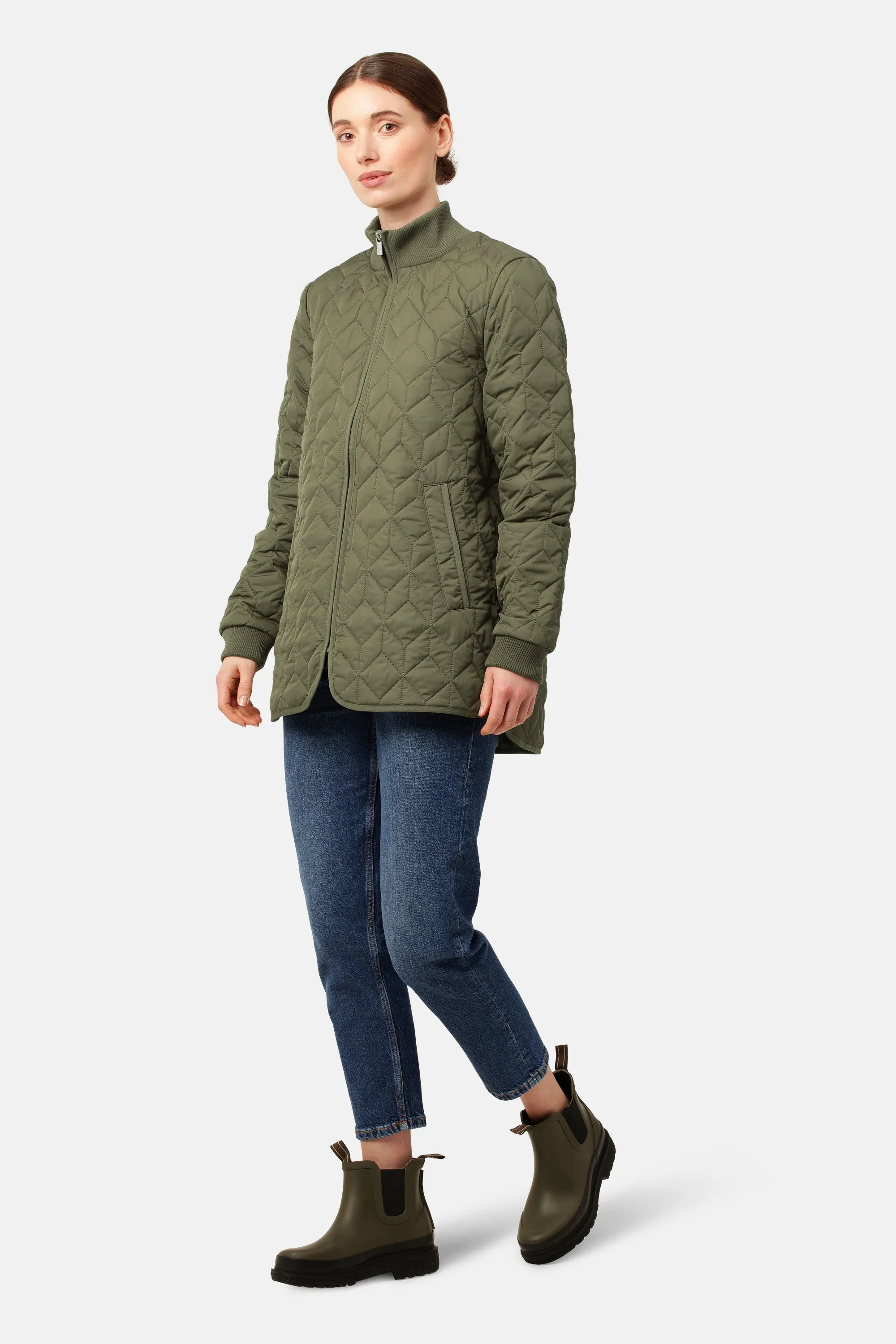 Quilt Jacket - Army