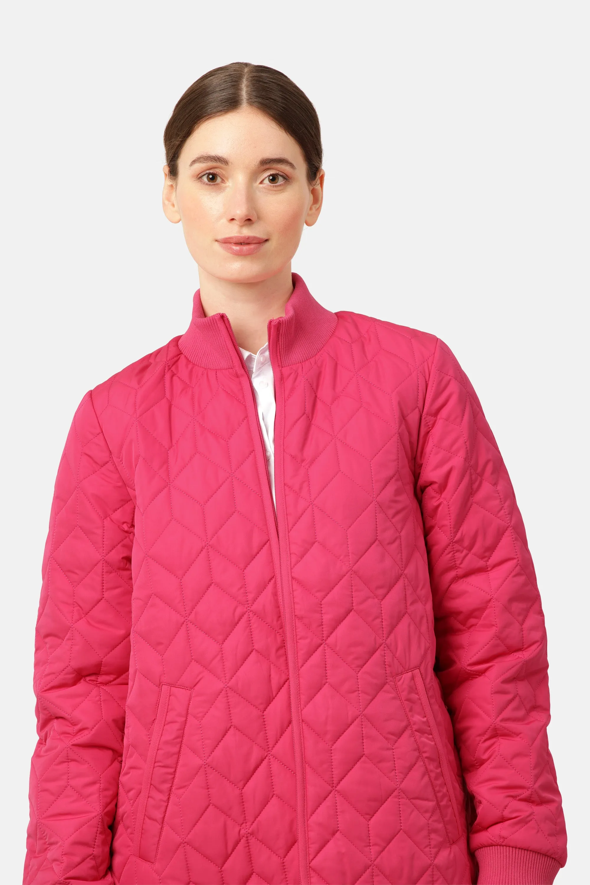 Quilt Jacket - Magenta