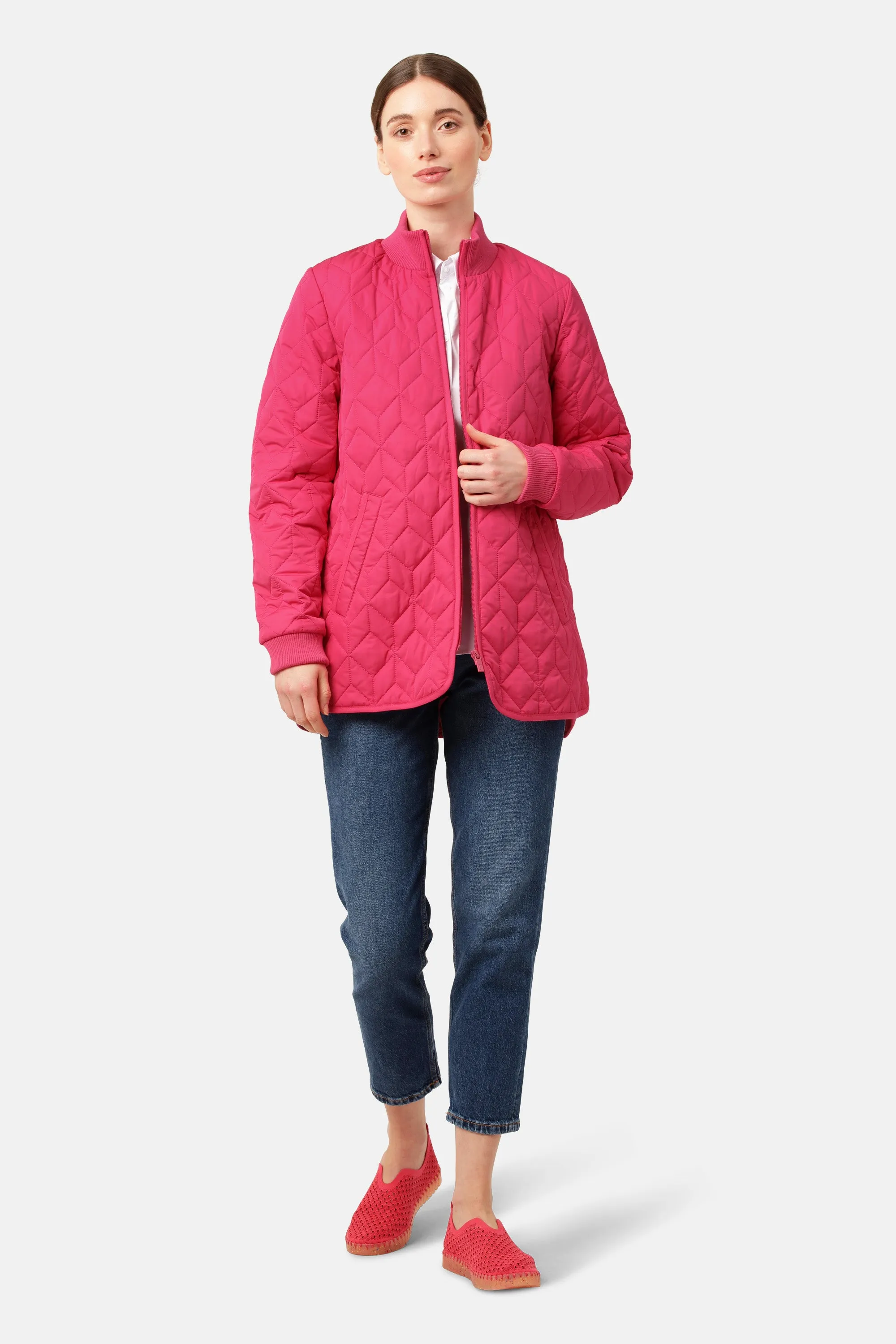 Quilt Jacket - Magenta