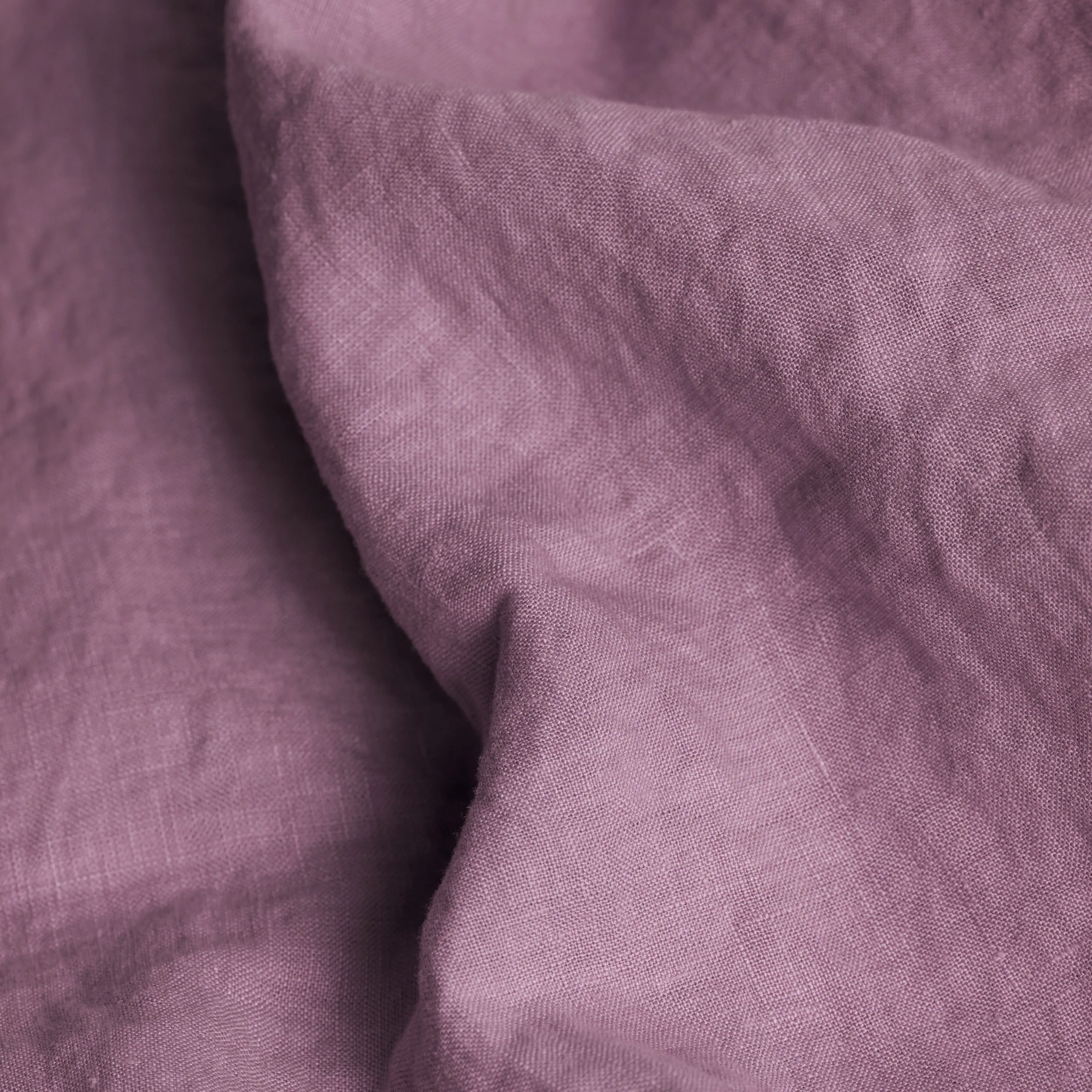 Raspberry 100% Linen Duvet Cover