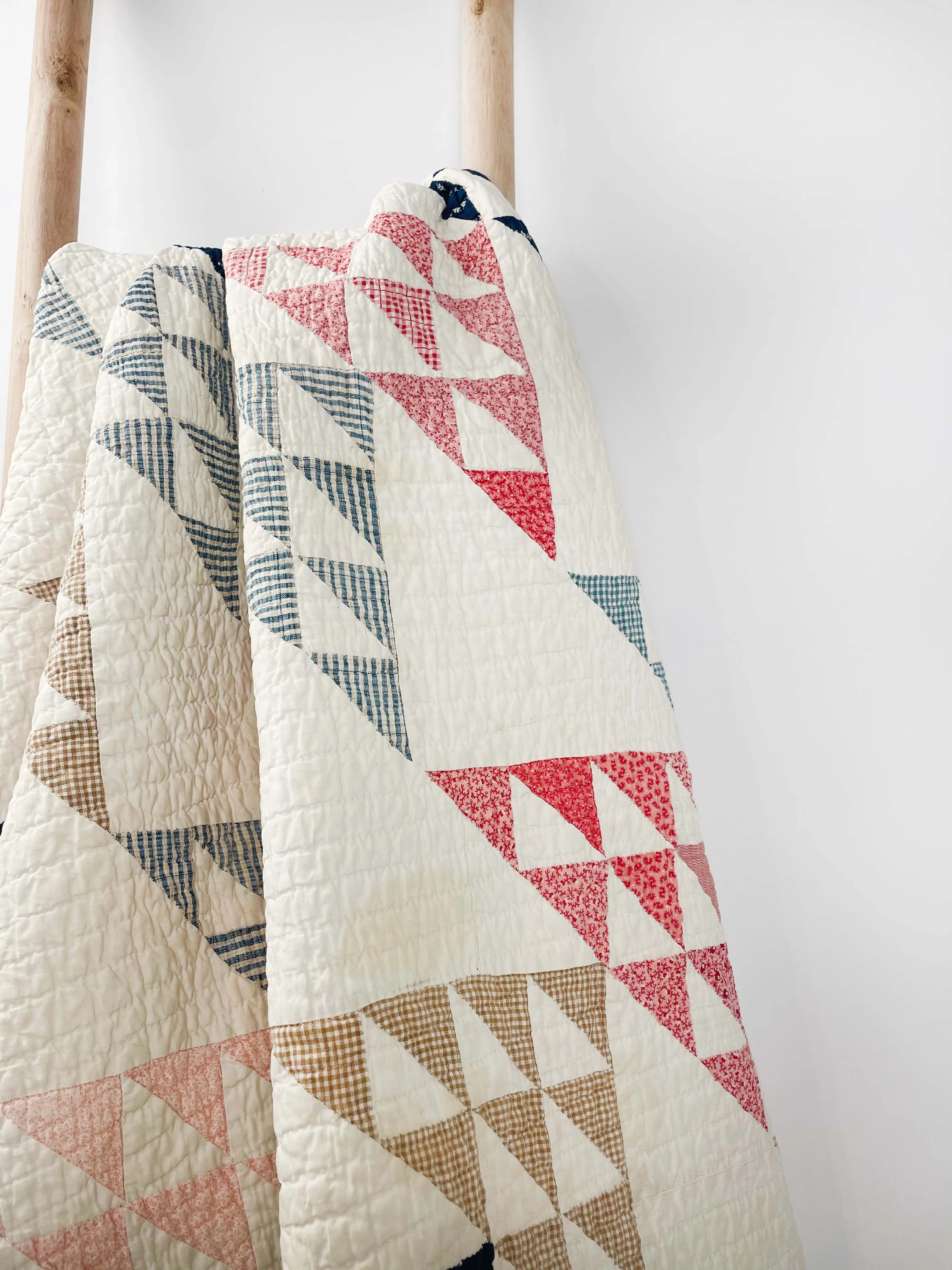 Rustic Geometric Quilt Jacket - Made to order