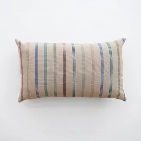 Sage Stripe Bolster Pillow - 16" x 26"