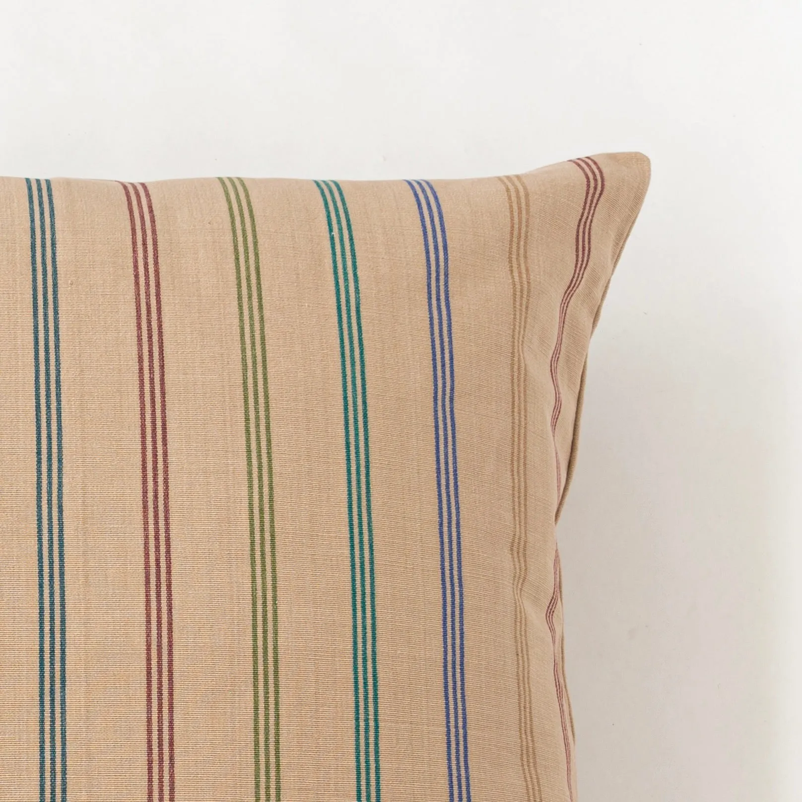 Sage Stripe Square Pillow - 18" x 18"