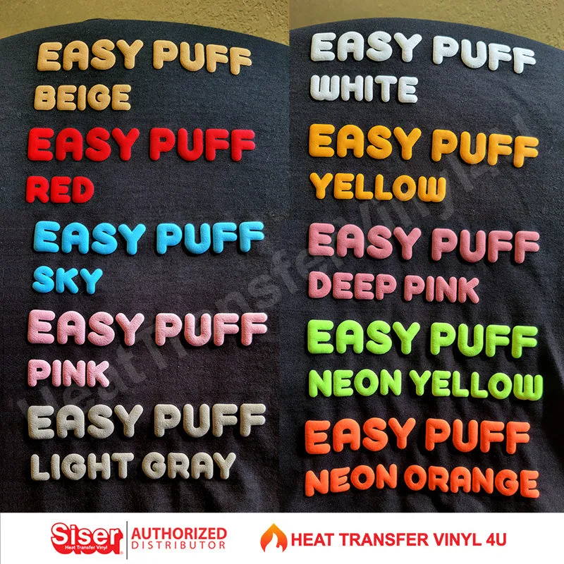 Siser Easy Puff 11.8" x 12" Sheet